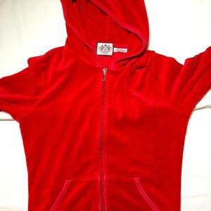 Juicy Couture velour zip up